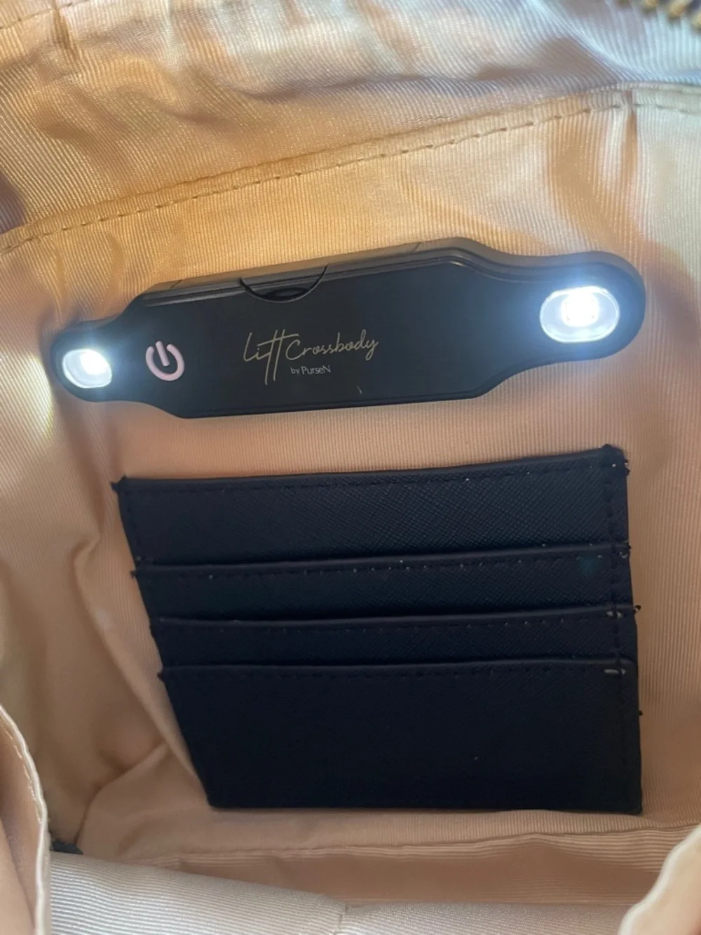 Litt Crossbody bag by PurseN Women's Crossbody Bag - 💡 light inside bag 😊